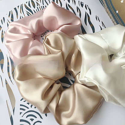Arluna Satin-Scrunchies